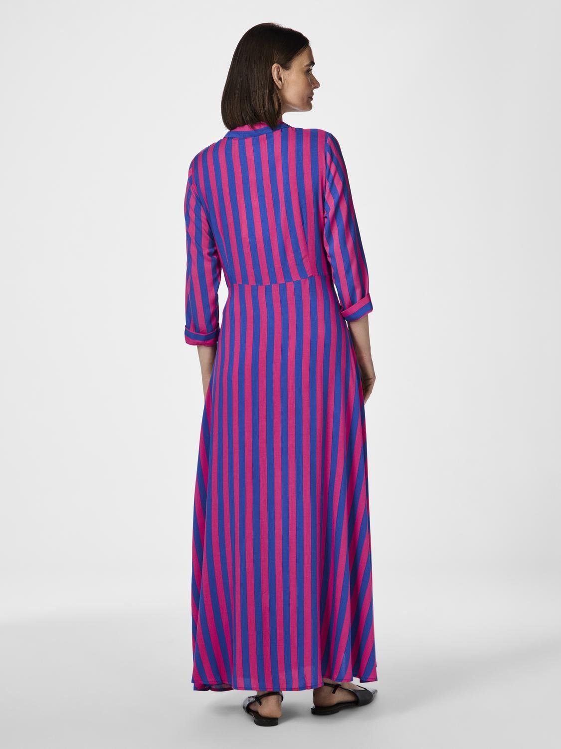 YASSAVANNA Long Dress - Fuchsia Fedora - VERO MODA & VILA Bergvik